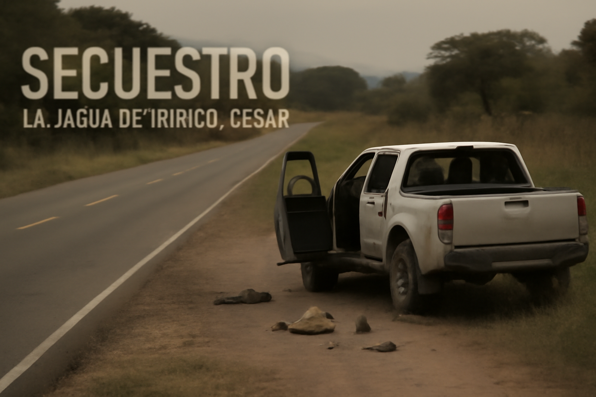 Secuestro de camioneros en Cesar: liberación y medidas de seguridad activadas