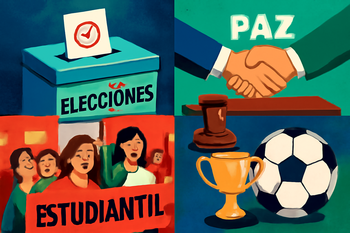 Crisis y Controversias: Respuestas de la Registraduría y Paro Estudiantil en Chile