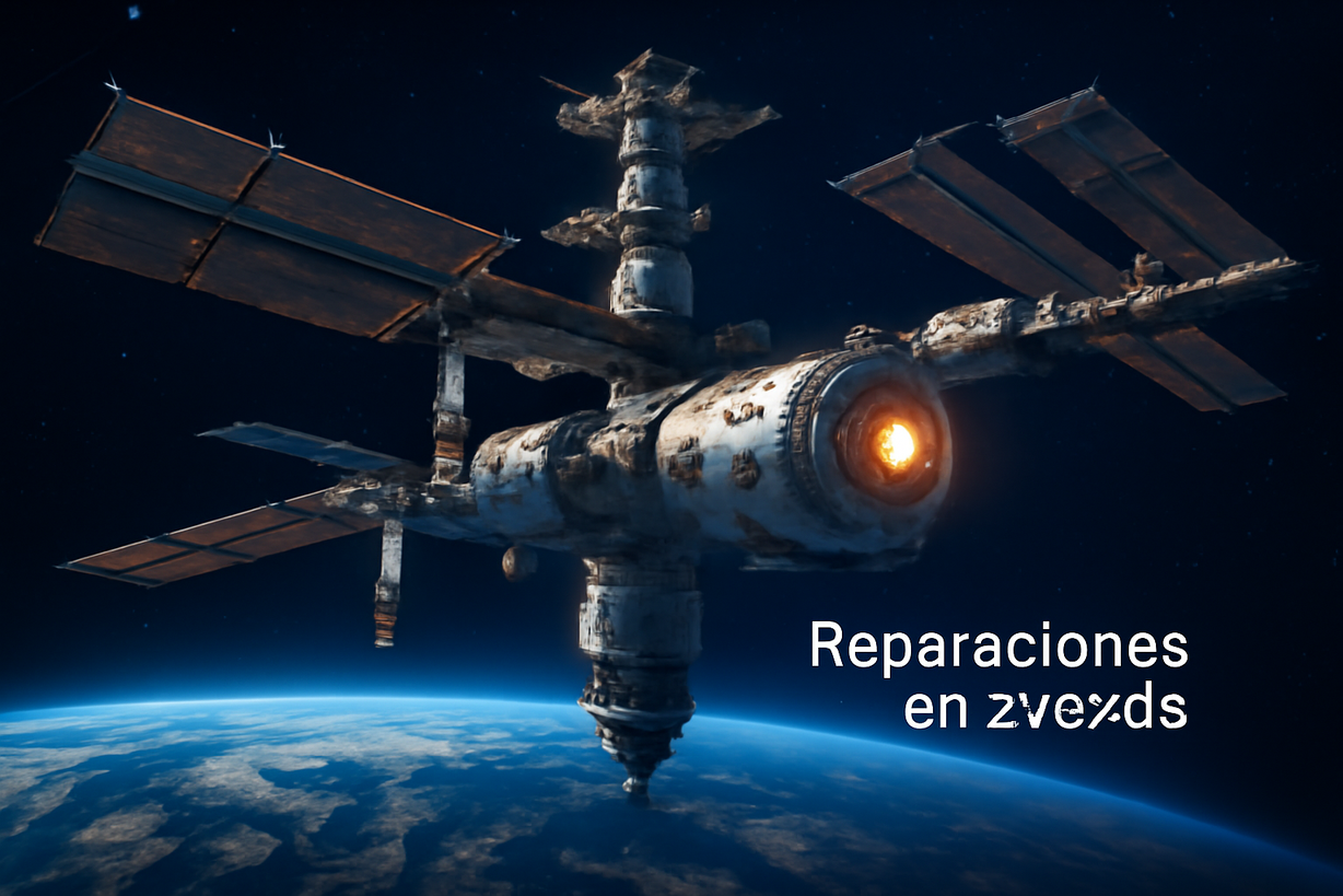 Astronautas Regresan a la ISS Tras Reparaciones por Fugas de Aire