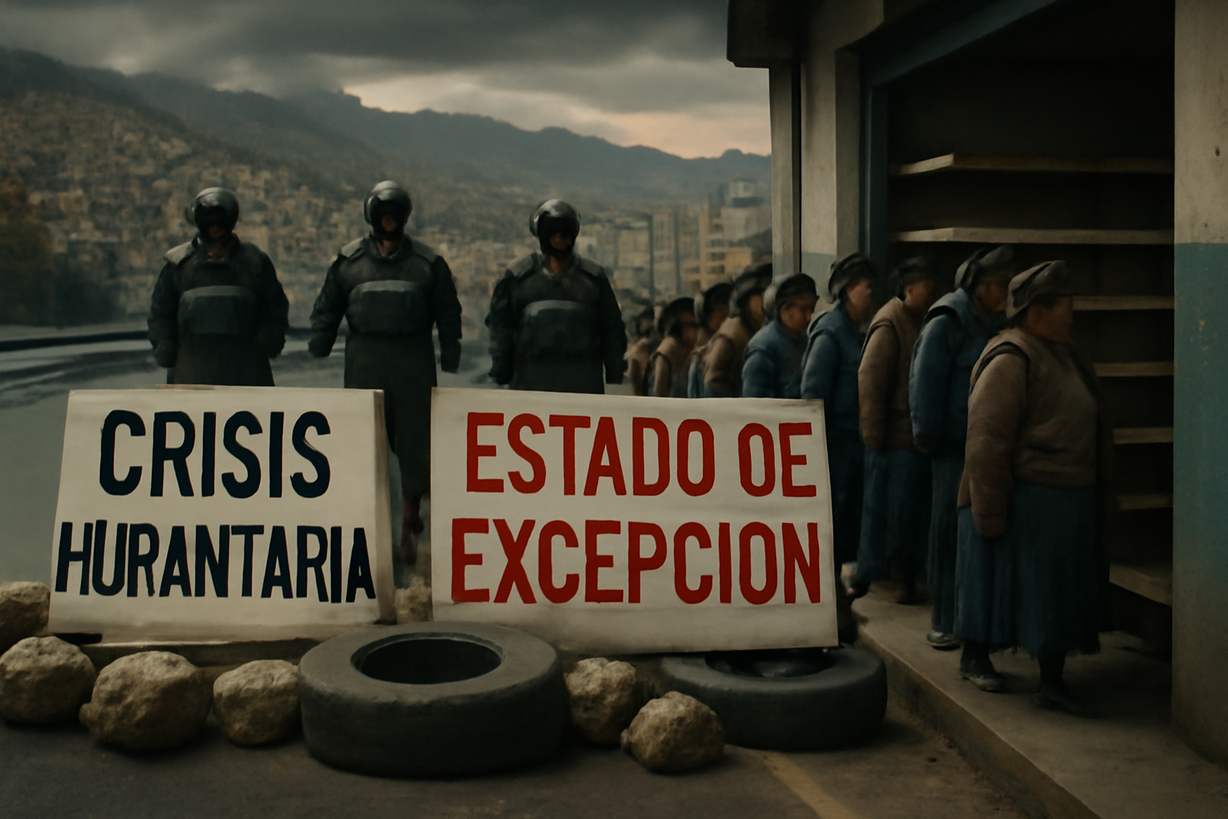 Crisis en Bolivia: Congreso Debate Estado de Excepción Humanitario ante Bloqueos Mortales