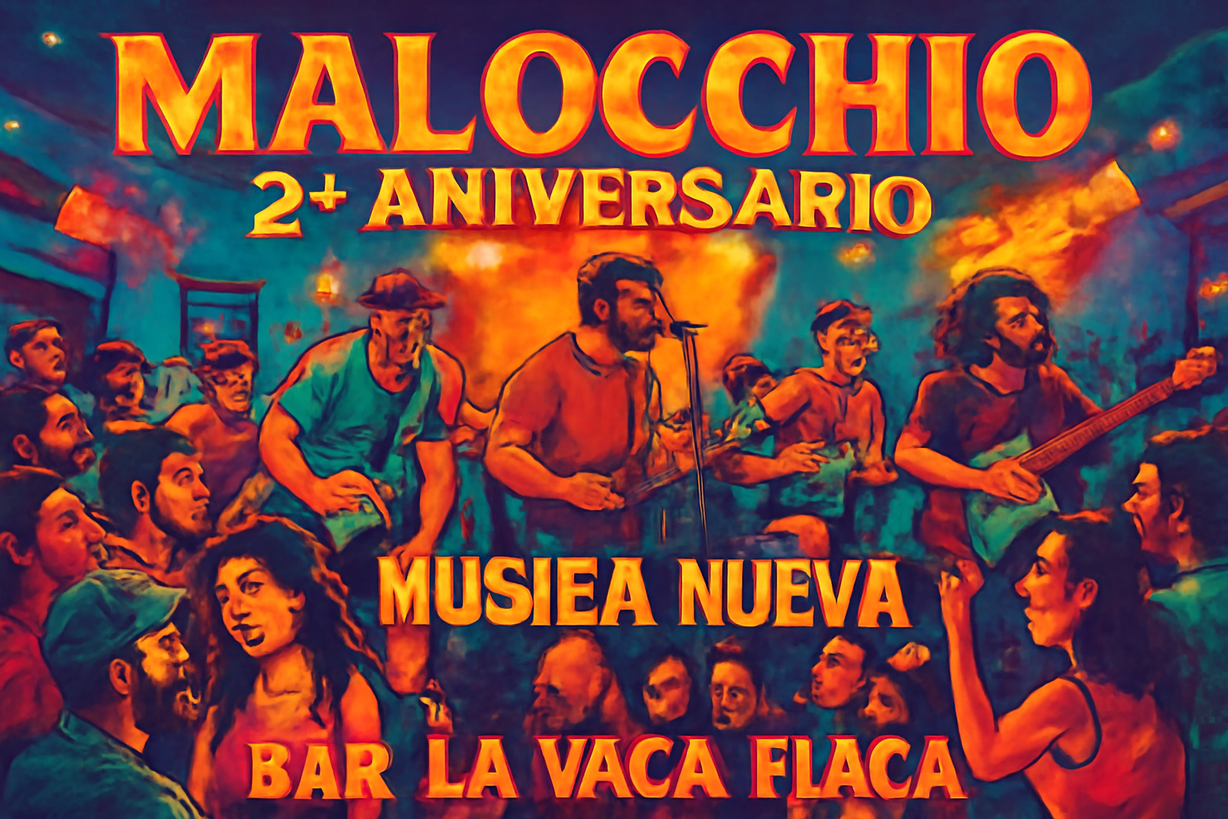 Malocchio Celebra su Segundo Aniversario con Música Alternativa en Costa Rica