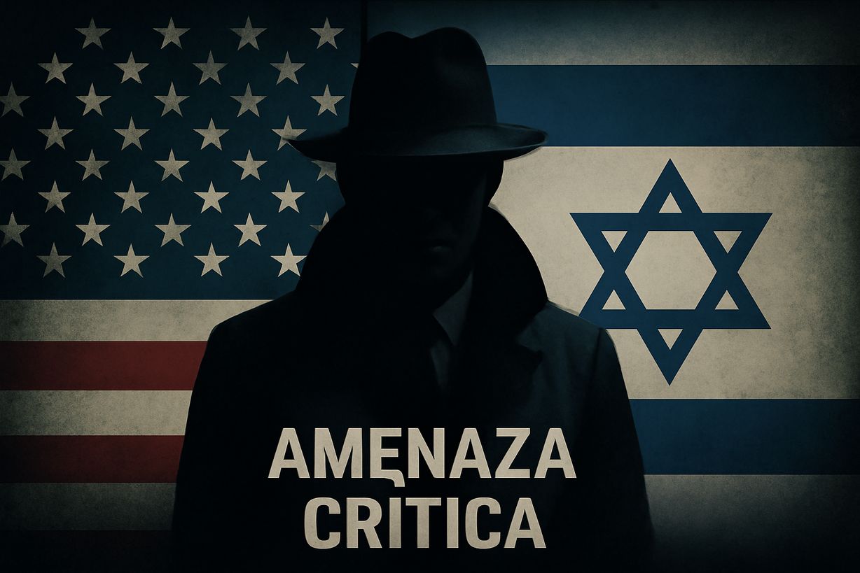 EE.UU. eleva alerta de espionaje israelí a nivel crítico