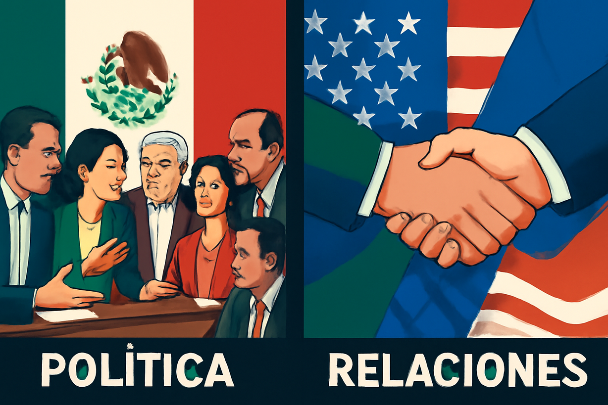 Reuniones clave y críticas en la política mexicana: Nayarit y relaciones con EE. UU.