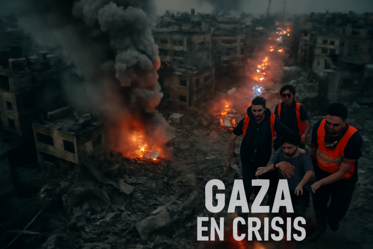 Nuevo ataque aéreo en Gaza deja seis muertos en medio de creciente violencia