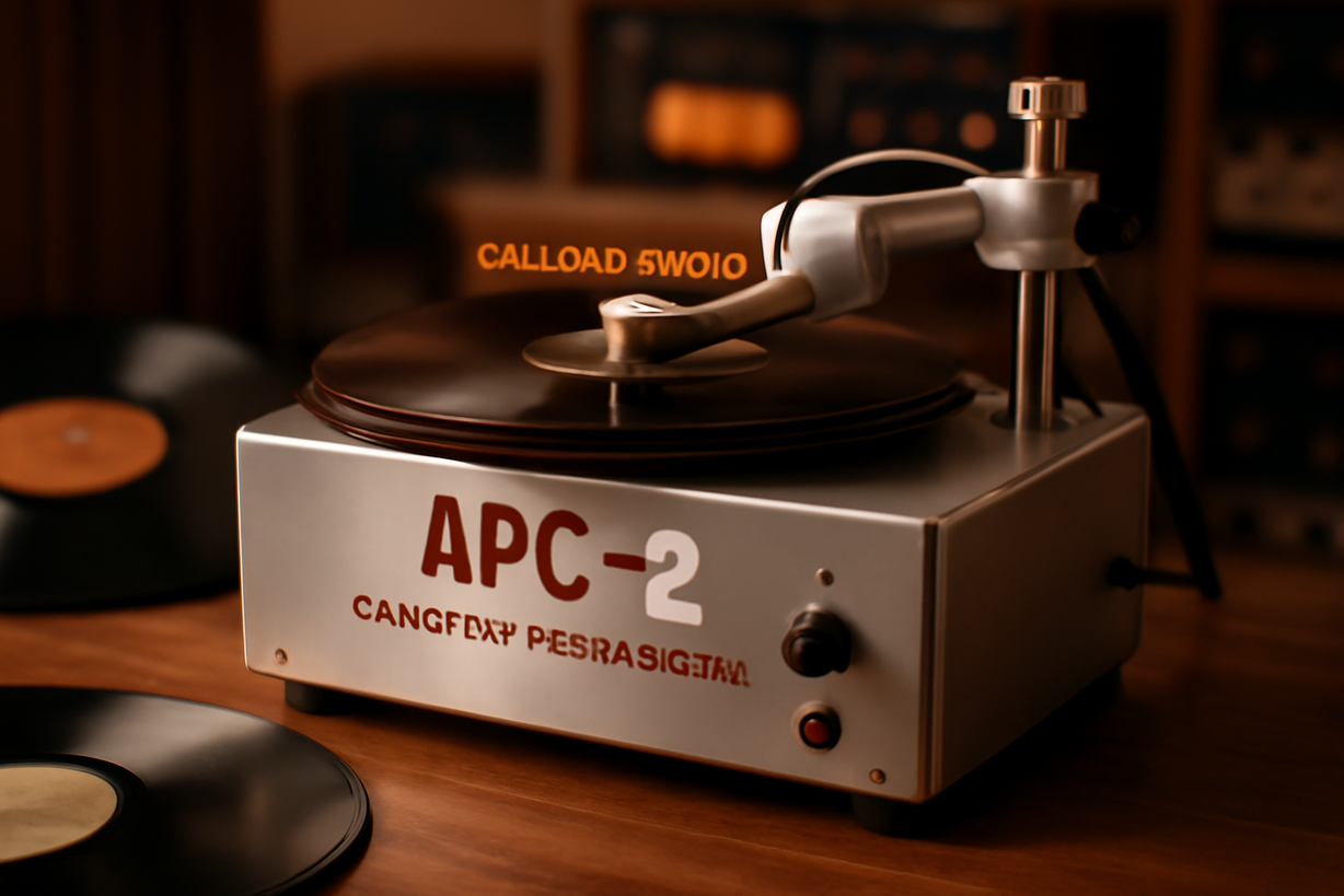 APC–2: El Cortador de Discos Profesional que Revoluciona el Sonido Analógico