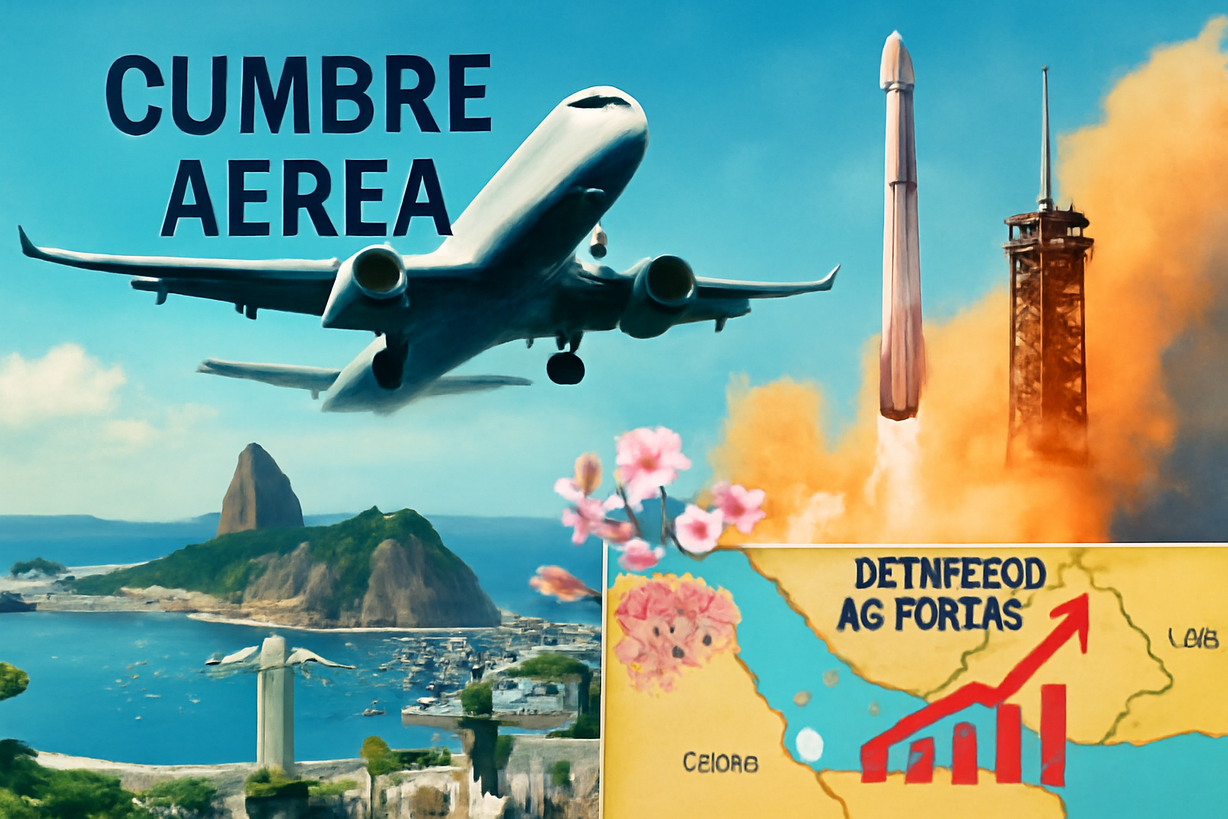 Impacto de la IA y cambios globales en la cumbre de transporte aéreo en Río