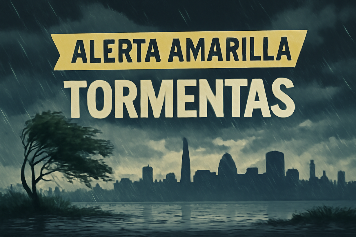 Alerta Amarilla: Tormentas y Lluvias en 12 Provincias Argentinas