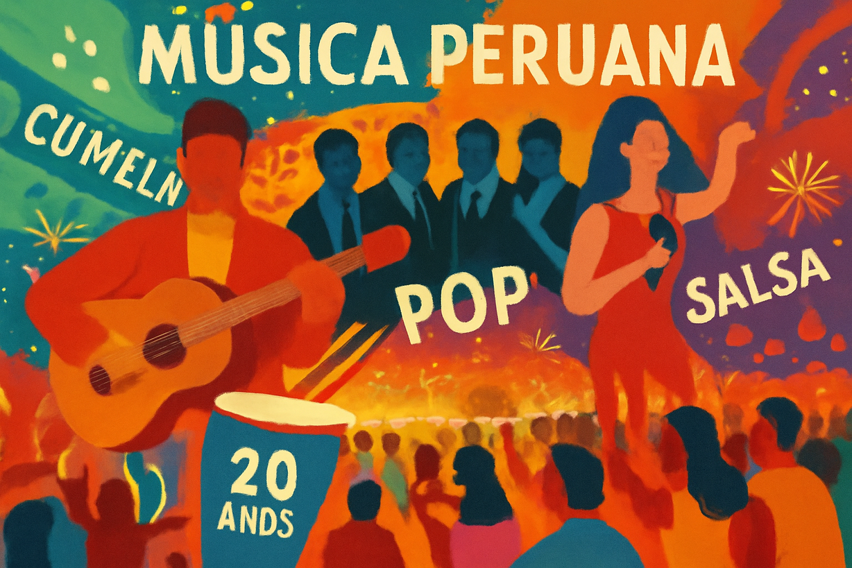 La Evolución de la Música Peruana en 20 Años: Cumbia, Pop y Salsa en Ascenso