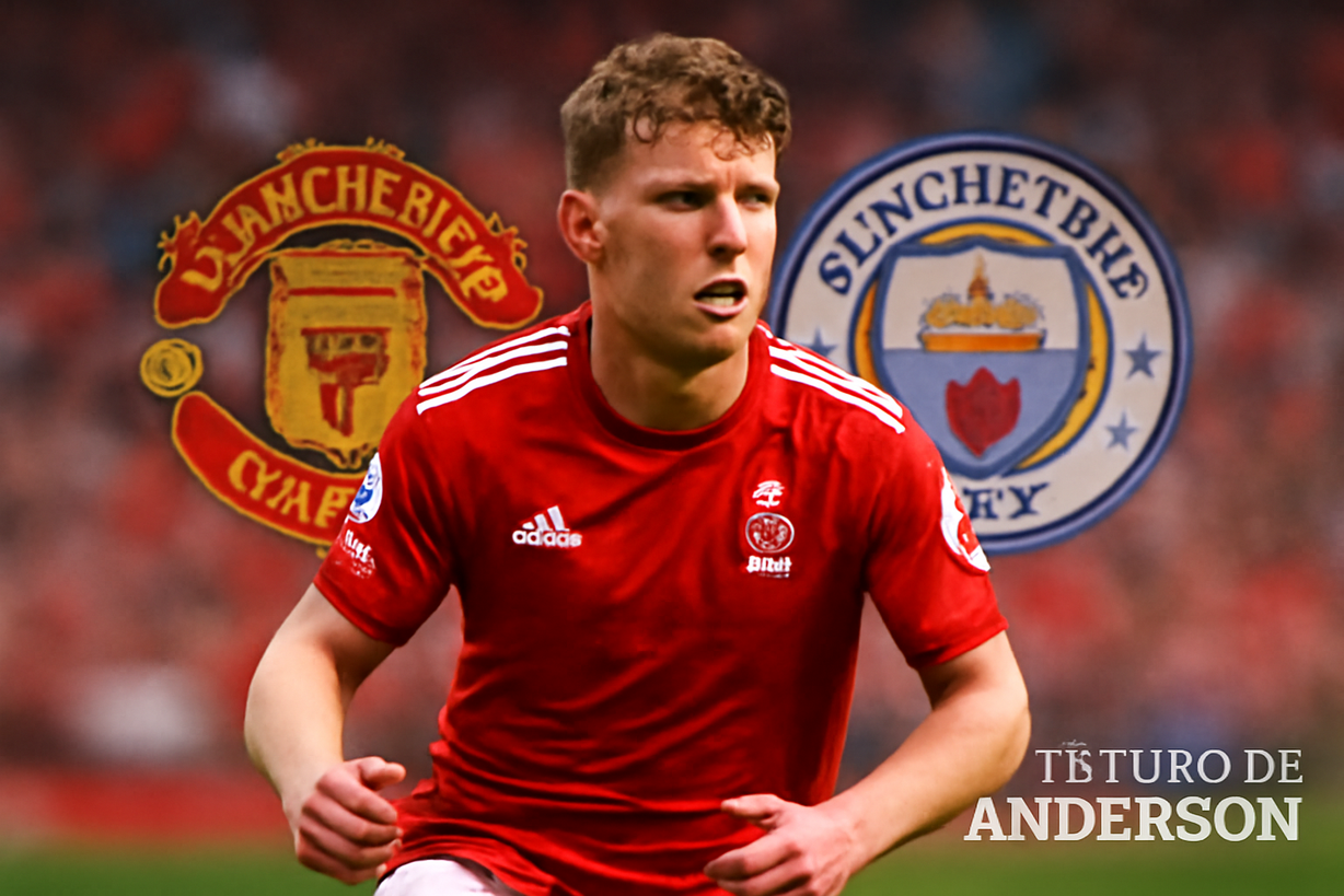 Manchester United busca a Elliot Anderson en una batalla con el City