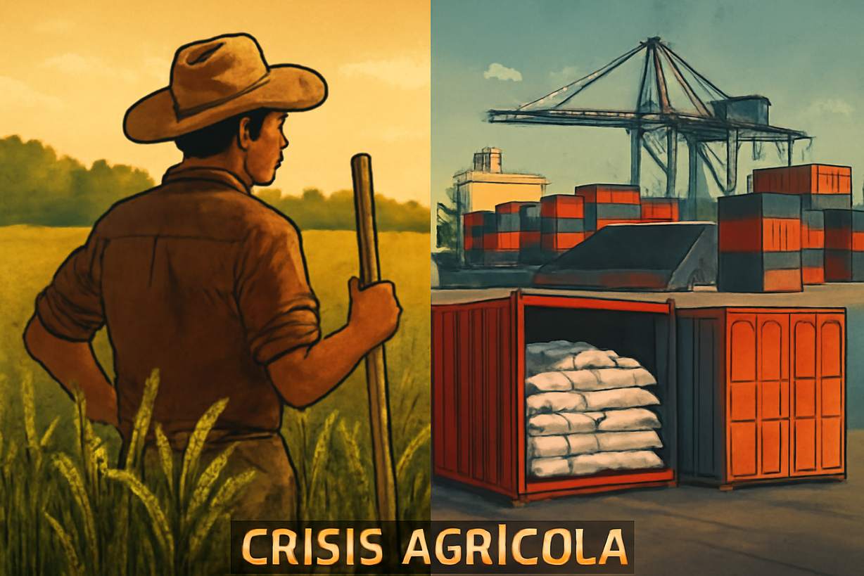 Crisis del Arroz en Venezuela: Productores Locales Afectados por Importaciones Masivas de Brasil