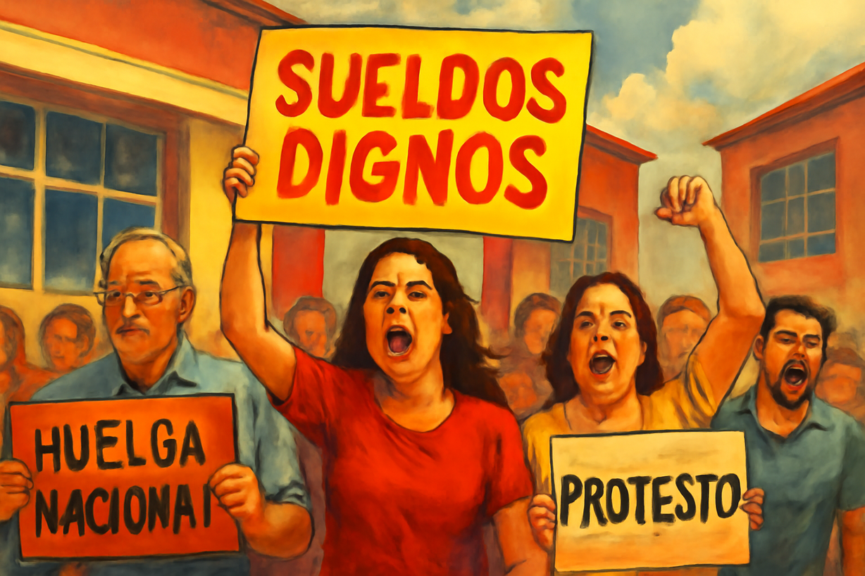 Paro Nacional de Maestros en Venezuela: Exigen Mejores Salarios y Condiciones Laborales