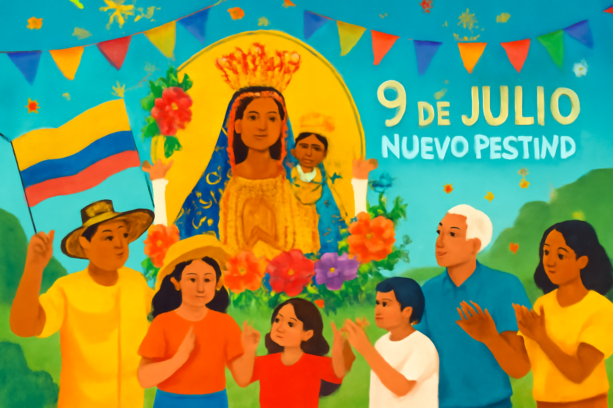 Colombia establece el 9 de julio como nuevo festivo nacional en honor a la Virgen de Chiquinquirá