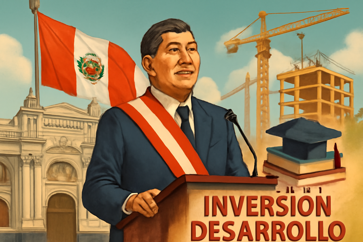 Presidente Balcázar Anuncia Crédito Suplementario para Impulsar Proyectos en Perú