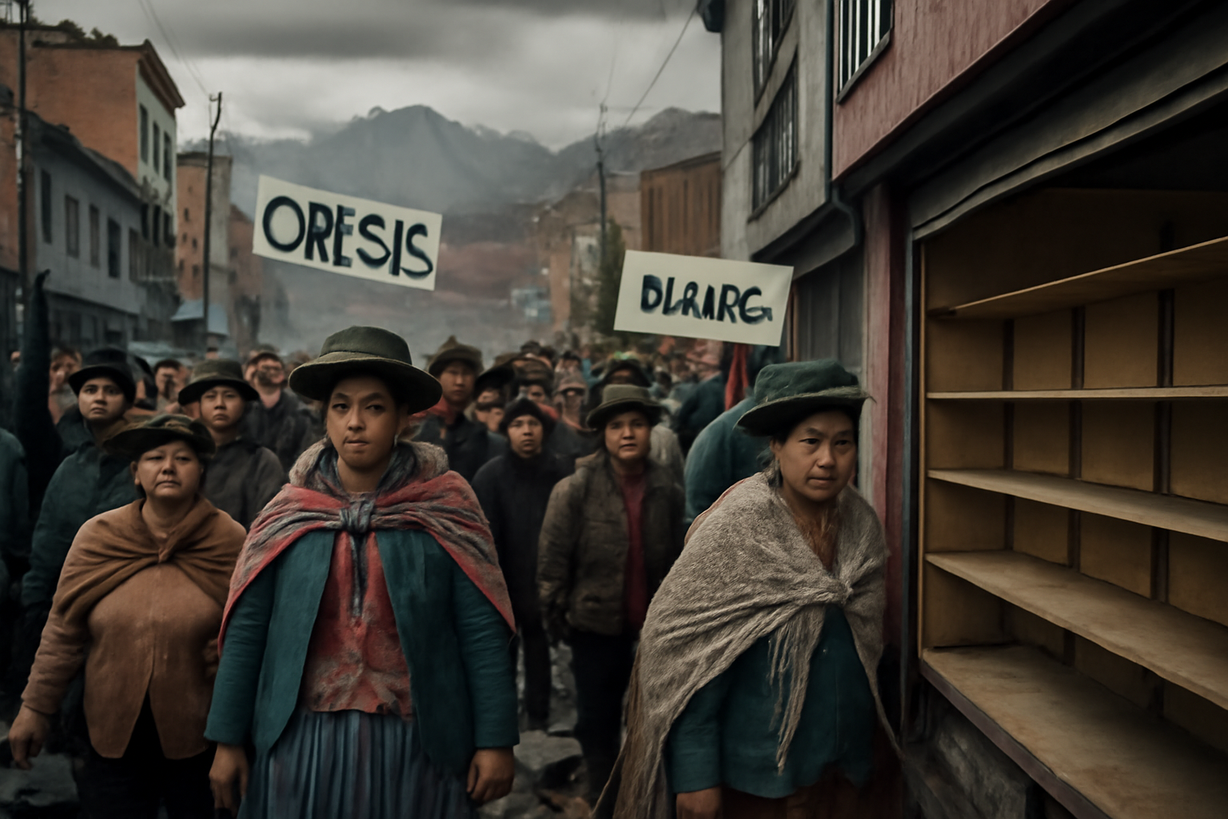 Crisis Humanitaria en Bolivia: Desabastecimiento y Demandas de Diálogo
