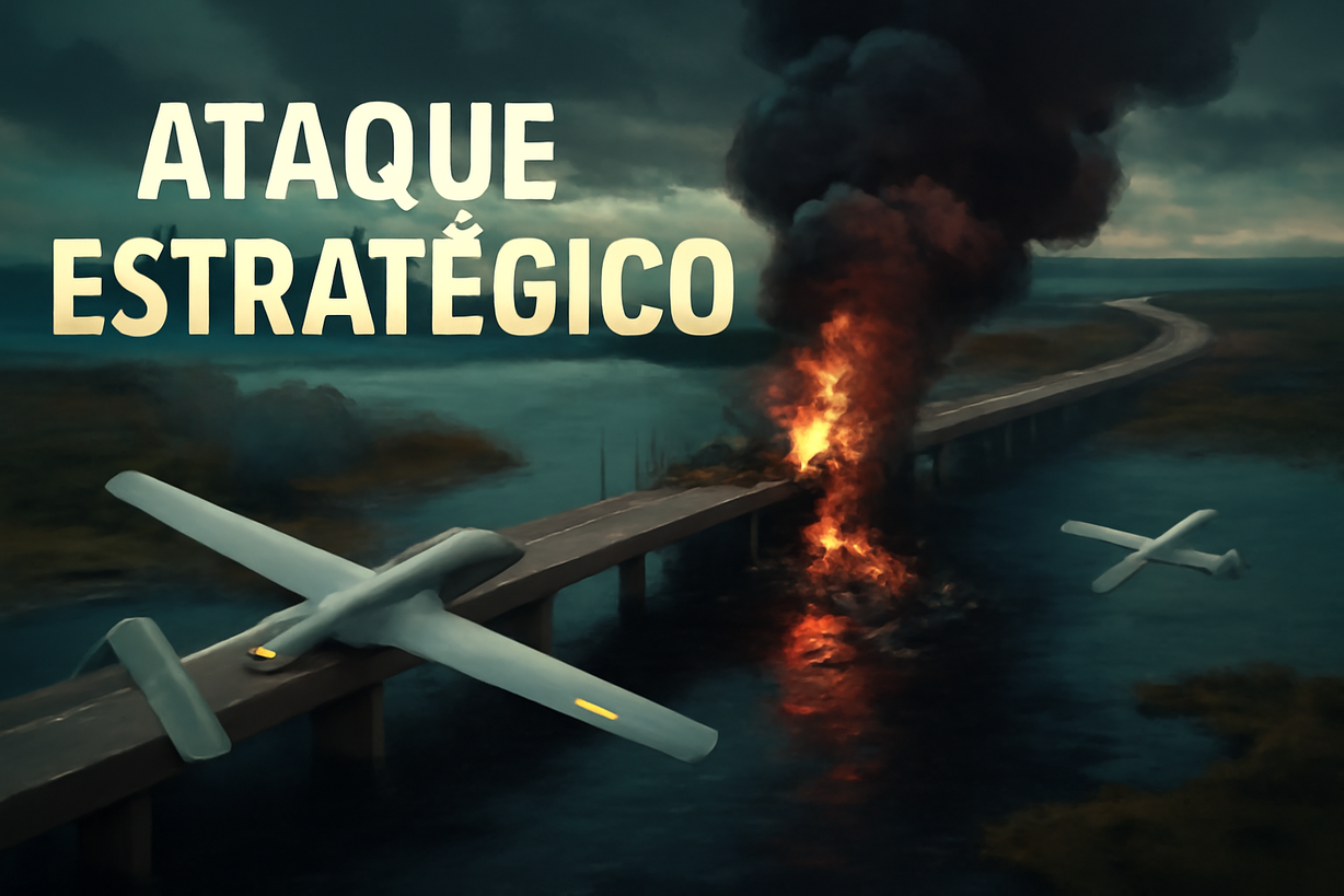 Ucrania Ataca el Puente de Chonhar: Un Golpe Estratégico a la Logística Rusa