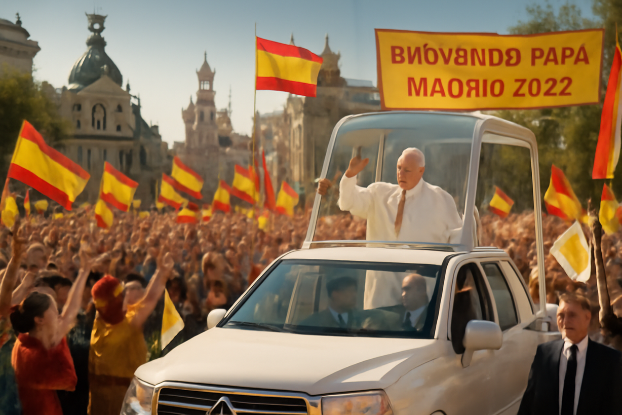 El Papa León XIV llega a Madrid: Un histórico regreso tras 15 años