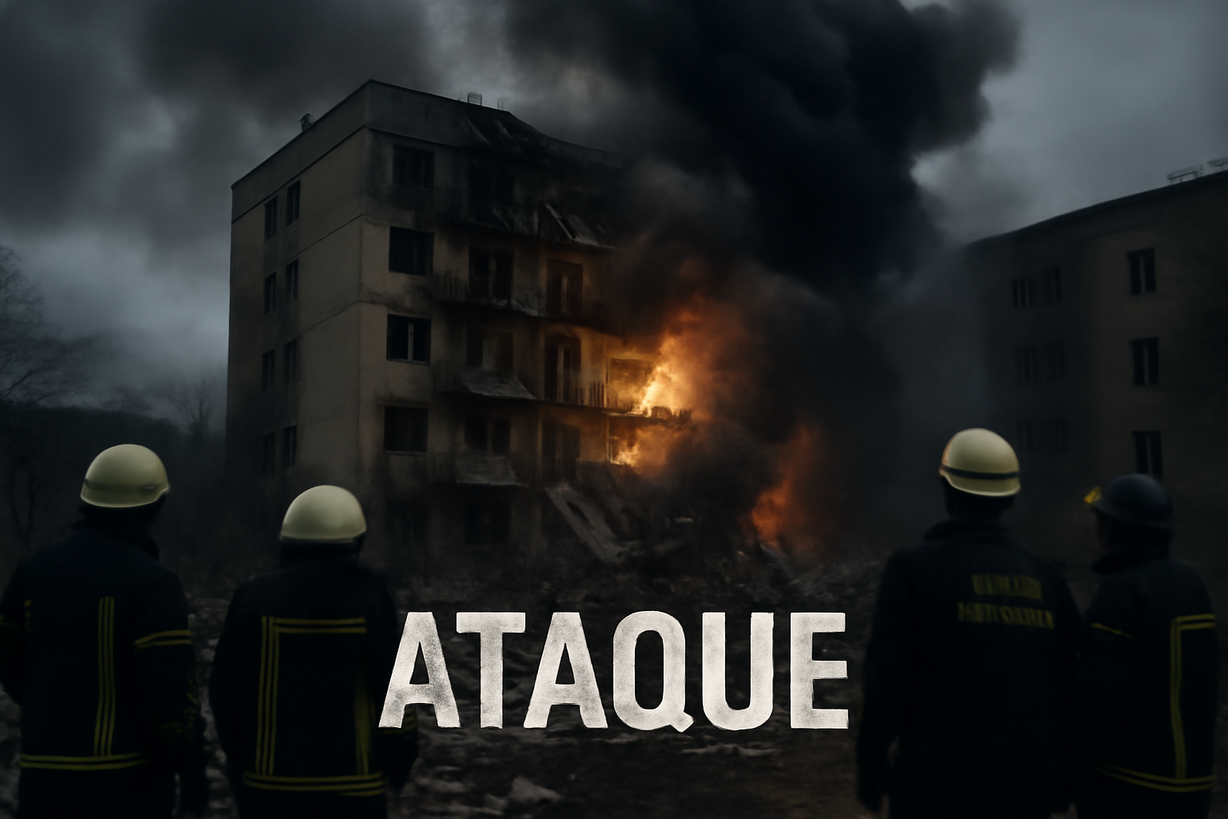 Ataques rusos en Ucrania: Dos muertos y daños en viviendas