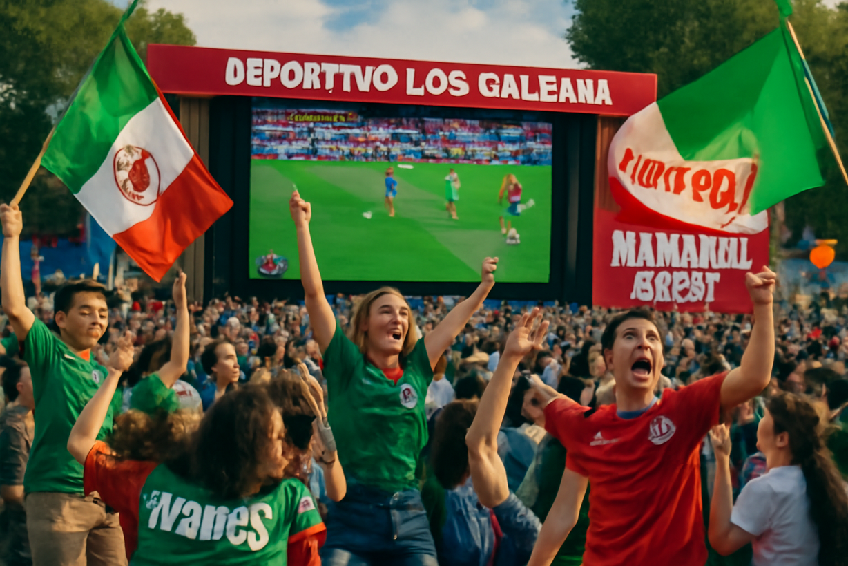 Sheinbaum elige Deportivo Los Galeana en lugar del Fan Fest del Mundial 2026