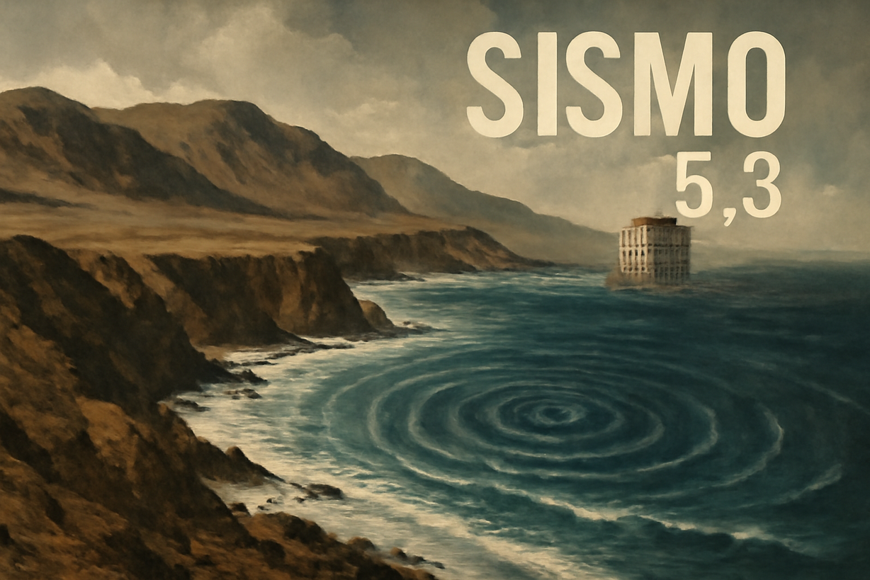 SHOA descarta tsunami tras sismo de 5.3 en Atacama