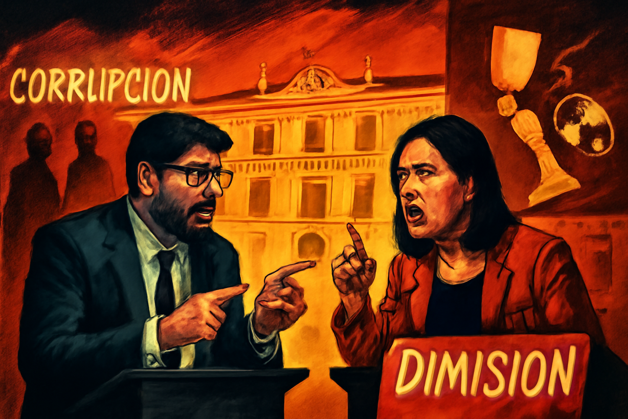 María Marín exige la dimisión de López Miras por escándalo de corrupción en Salud