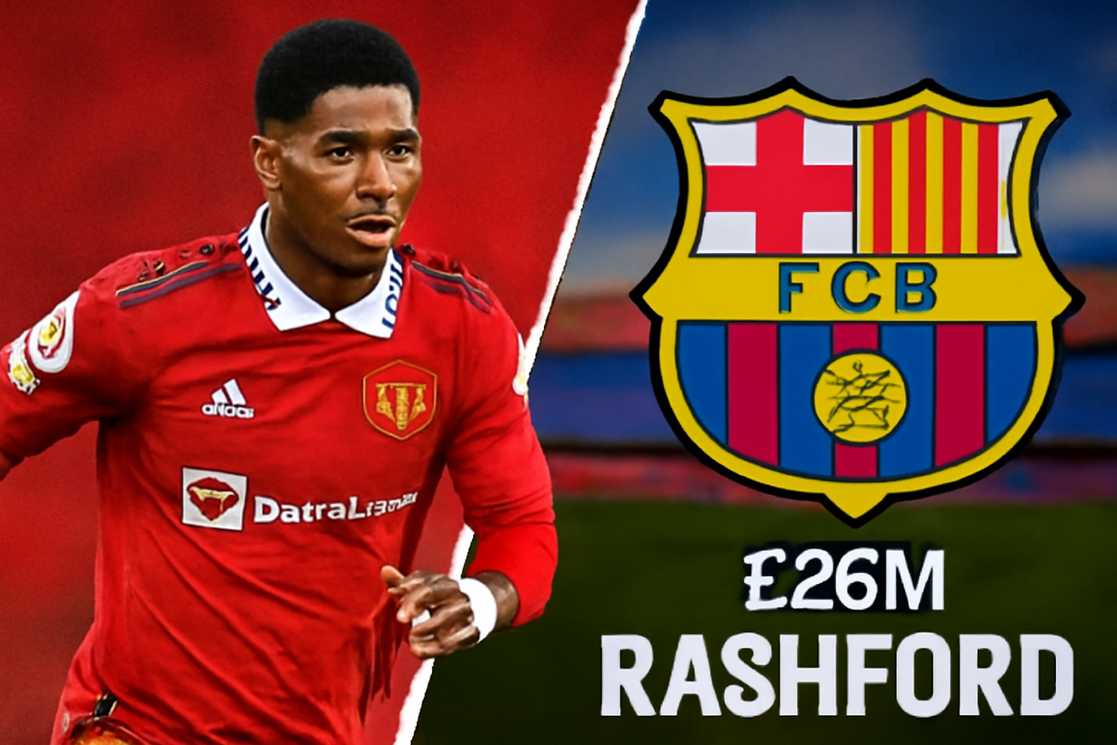 Movimientos de Mercado: Barcelona Rechaza a Rashford y Madrid Busca a Silva