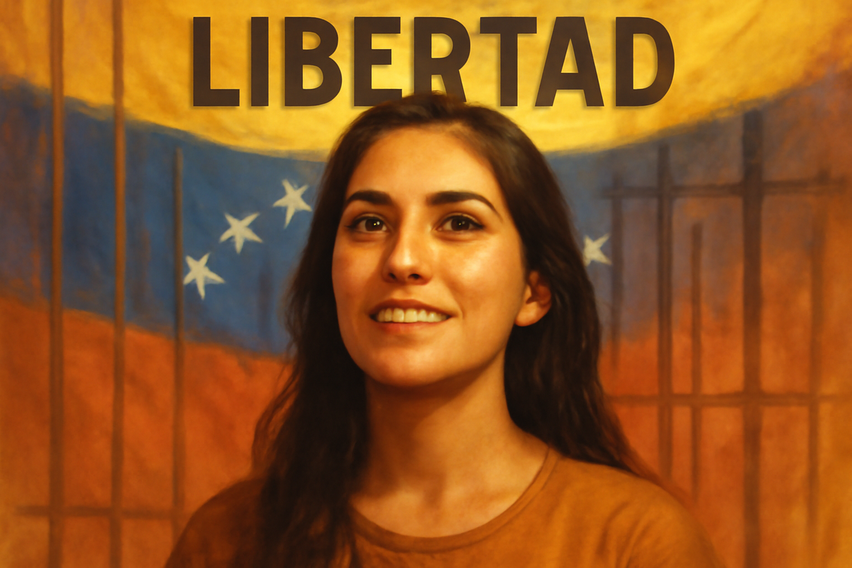 Liberan a Aranza Hernández, joven presa política en Venezuela