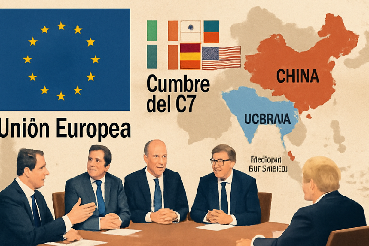 Agenda de la UE en el G7: China, Ucrania y la seguridad en Ormuz