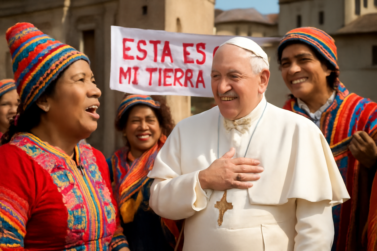 El Papa León XIV emocionado por el tondero peruano en España
