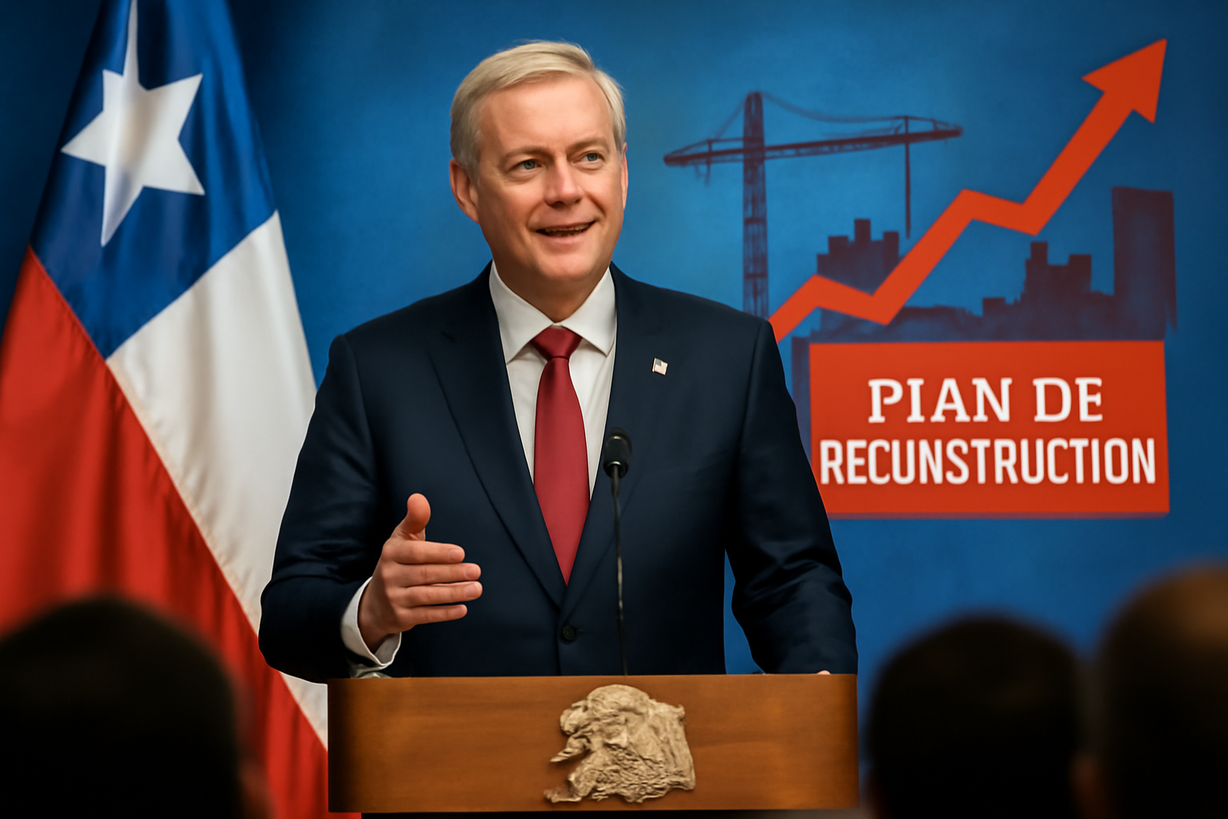 José Antonio Kast presenta su ambicioso Plan de Reconstrucción Nacional