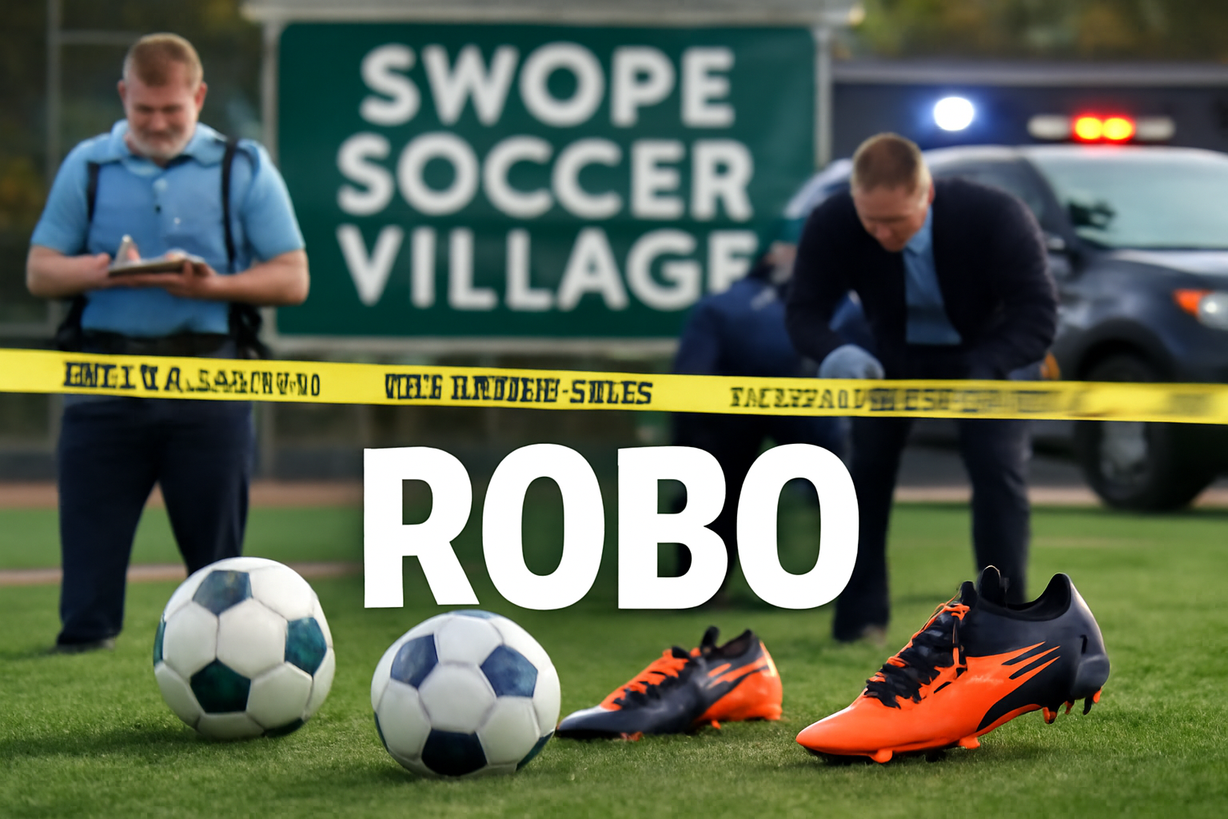 Robo de material de la selección inglesa en Kansas City: dos detenidos y objetos recuperados