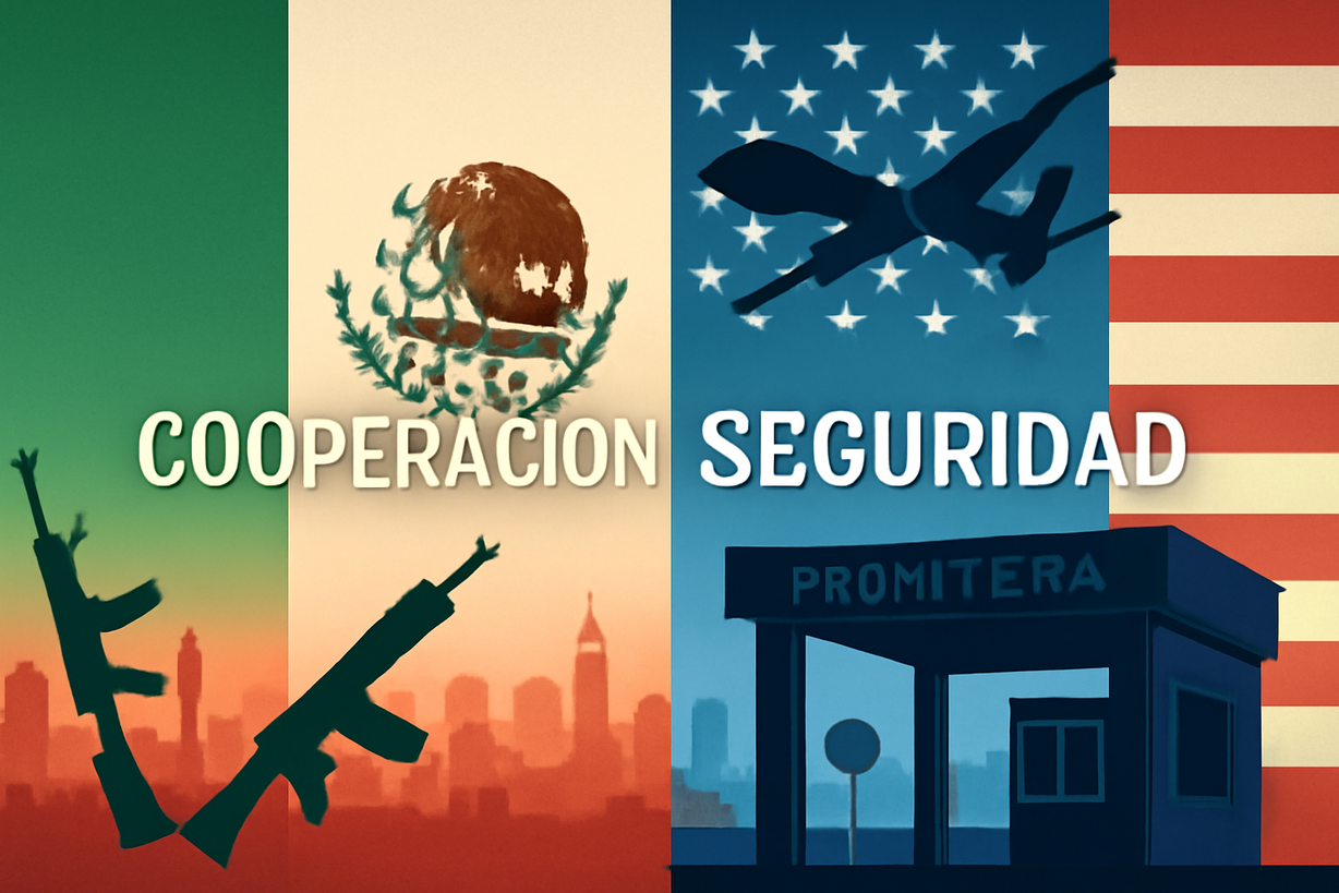 Fortalecen cooperación en seguridad entre México y EE. UU.