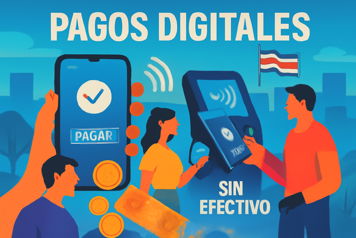 Récord de Pagos Digitales en Costa Rica: 498 Operaciones por Persona en 2025