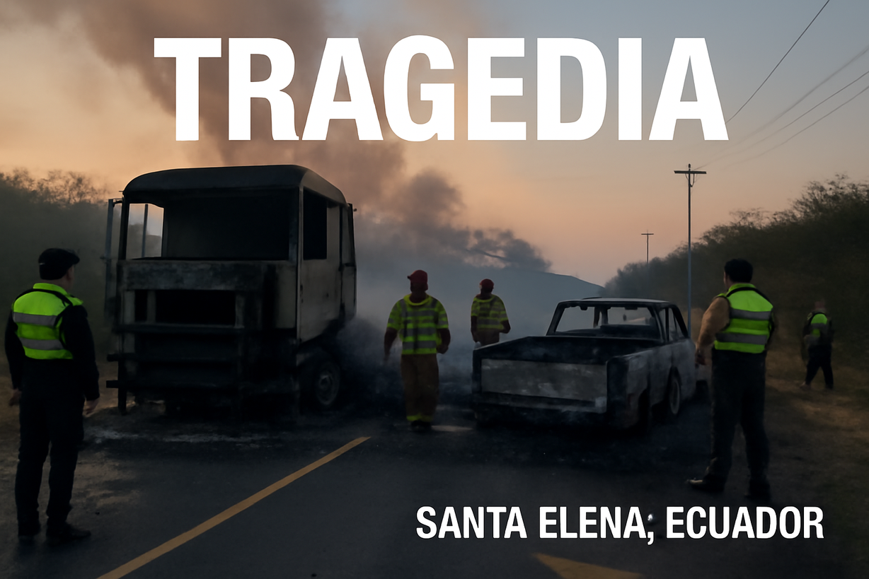 Tragedia en Santa Elena: 12 muertos en accidente de tránsito