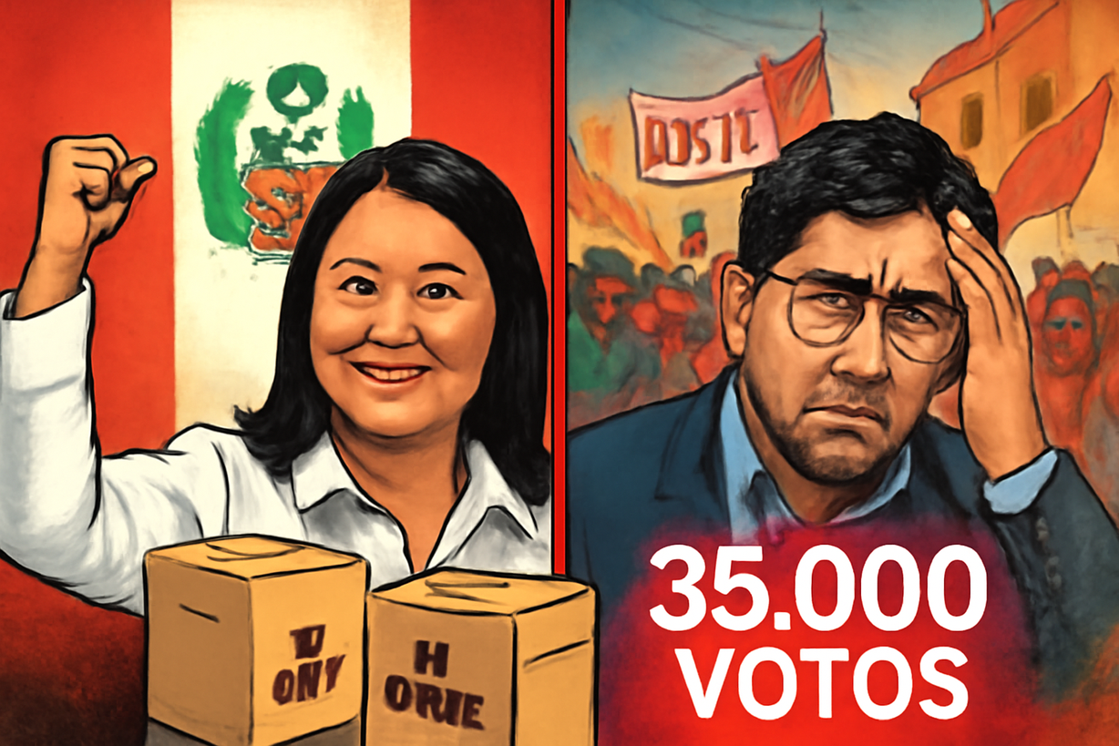 Keiko Fujimori Encabeza el Conteo de Votos en Perú, pero Surgen Denuncias de Irregularidades