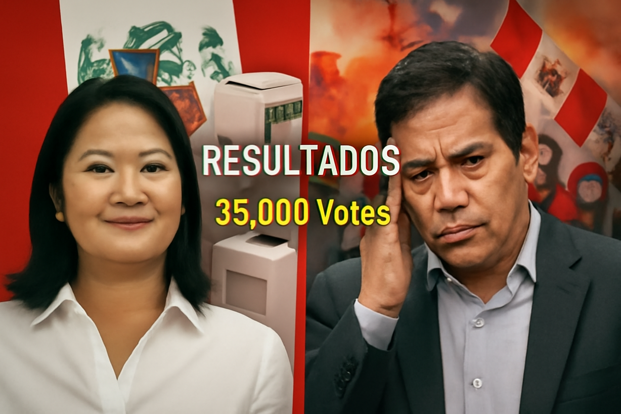 Keiko Fujimori Encabeza el Conteo de Votos en Perú, pero Surgen Denuncias de Irregularidades