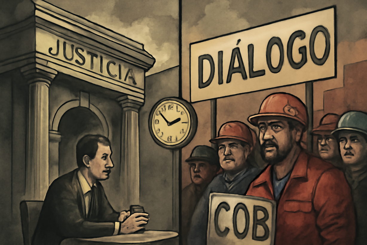 Diálogo Urgente en Bolivia: COB y Gobierno Abordan Crisis y Justicia