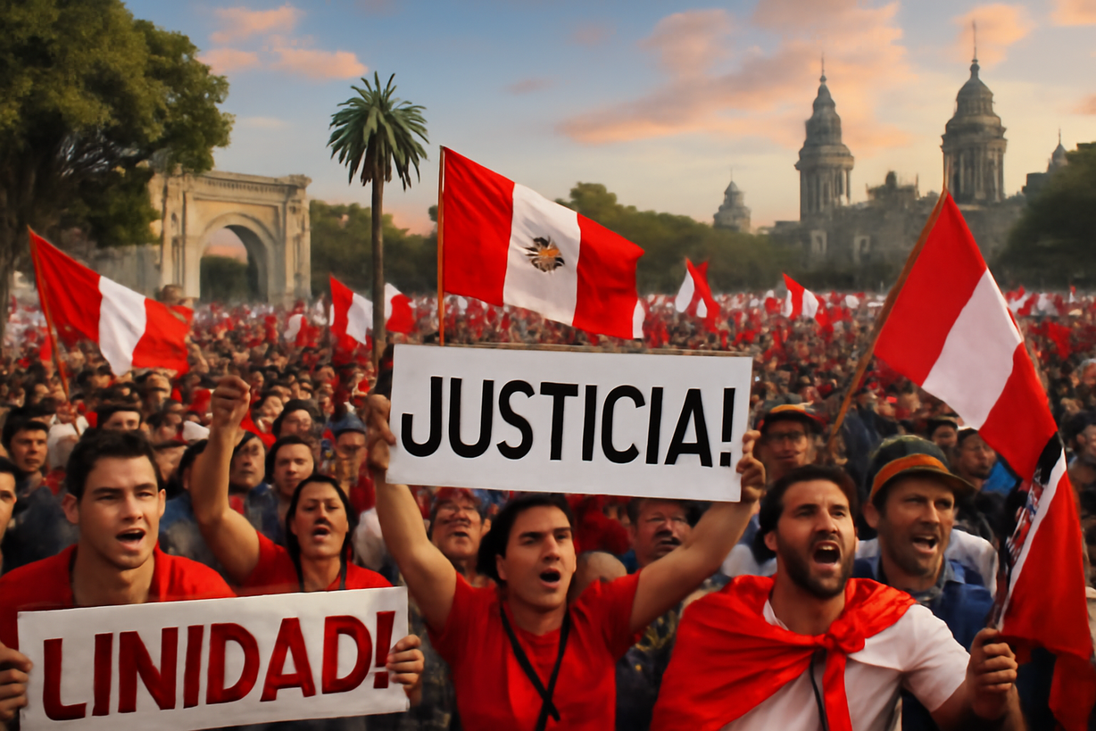 Movilizaciones de Juntos por el Perú: Seguridad y Vigilancia en Lima