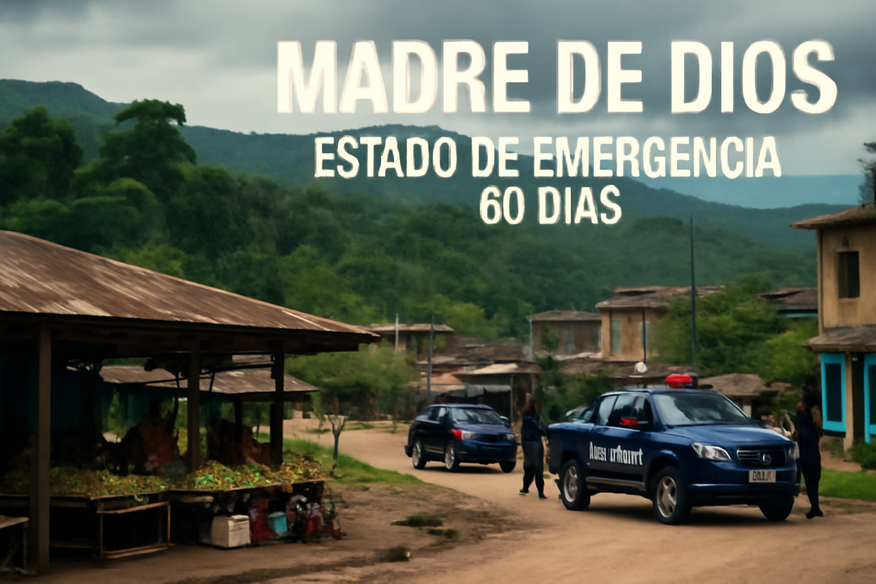 Estado de Emergencia en Madre de Dios: 60 Días de Control y Restricciones