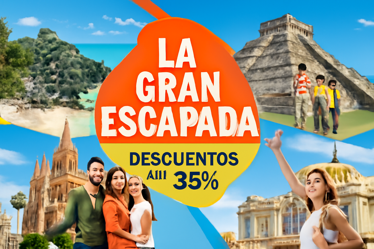 La Gran Escapada: Descuentos y Promociones para el Turismo en México