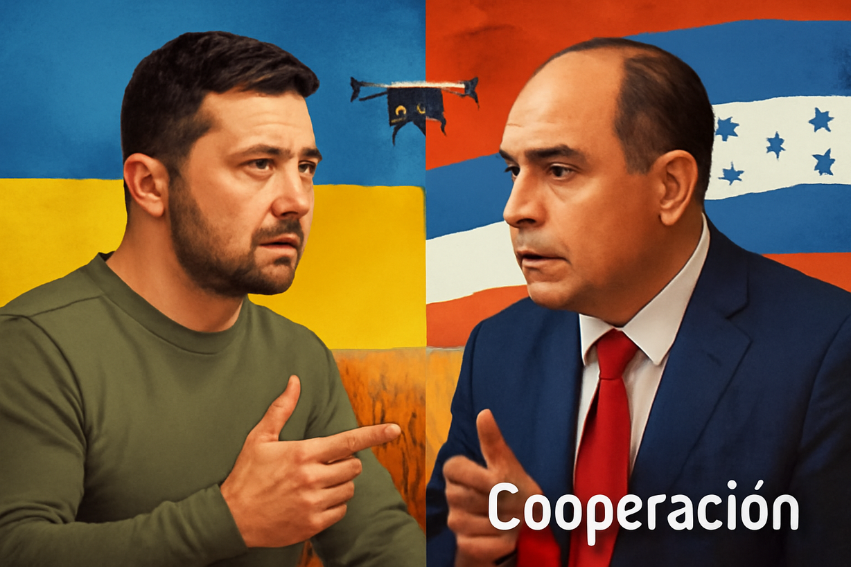 Zelenski y Asfura: Un hito en la cooperación entre Ucrania y Honduras