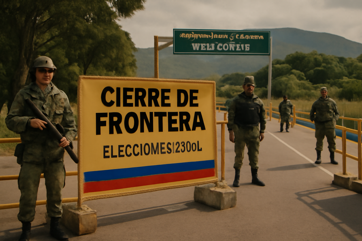 Colombia Cierra Frontera con Venezuela por Elecciones Presidenciales