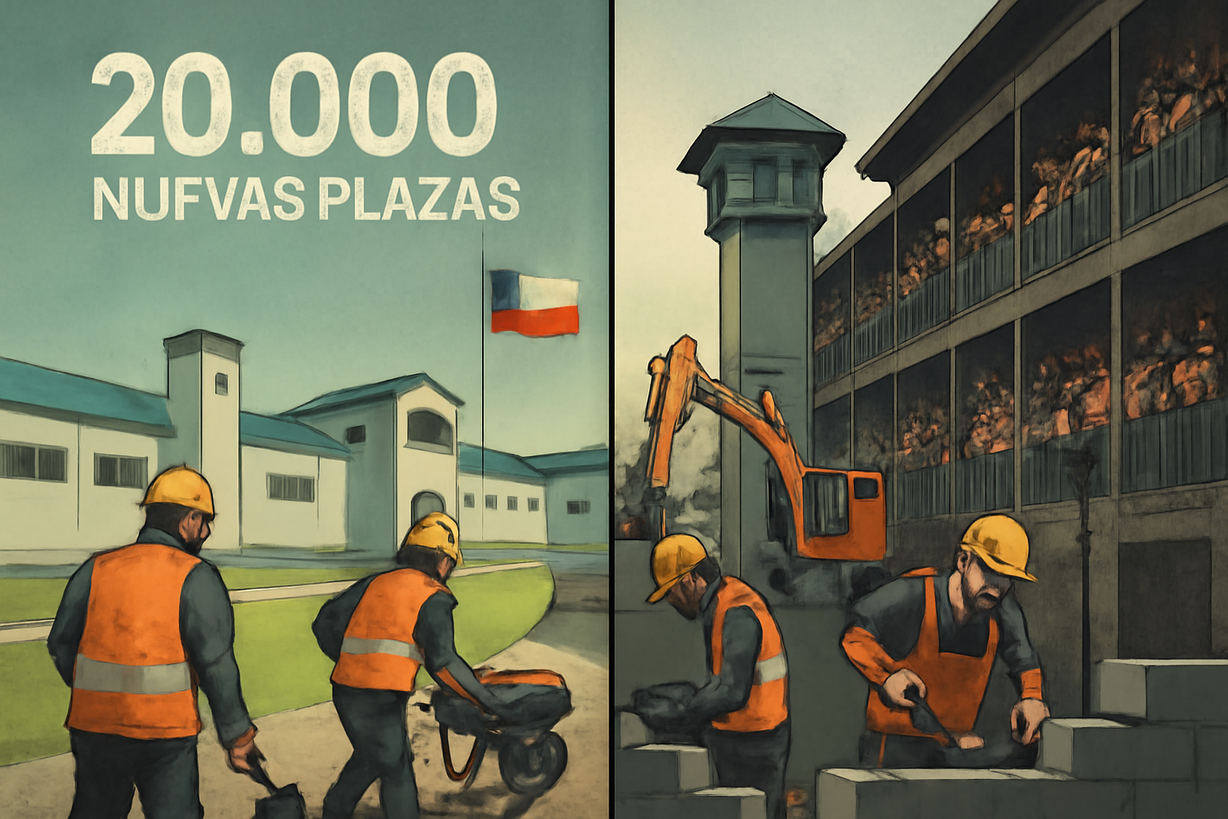 José Antonio Kast Amplía el Sistema Penitenciario: 20,000 Nuevas Plazas en Debate