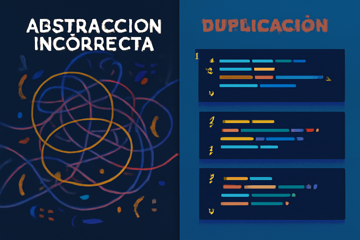 Revertir la Abstracción: La Duplicación como Solución en Programación