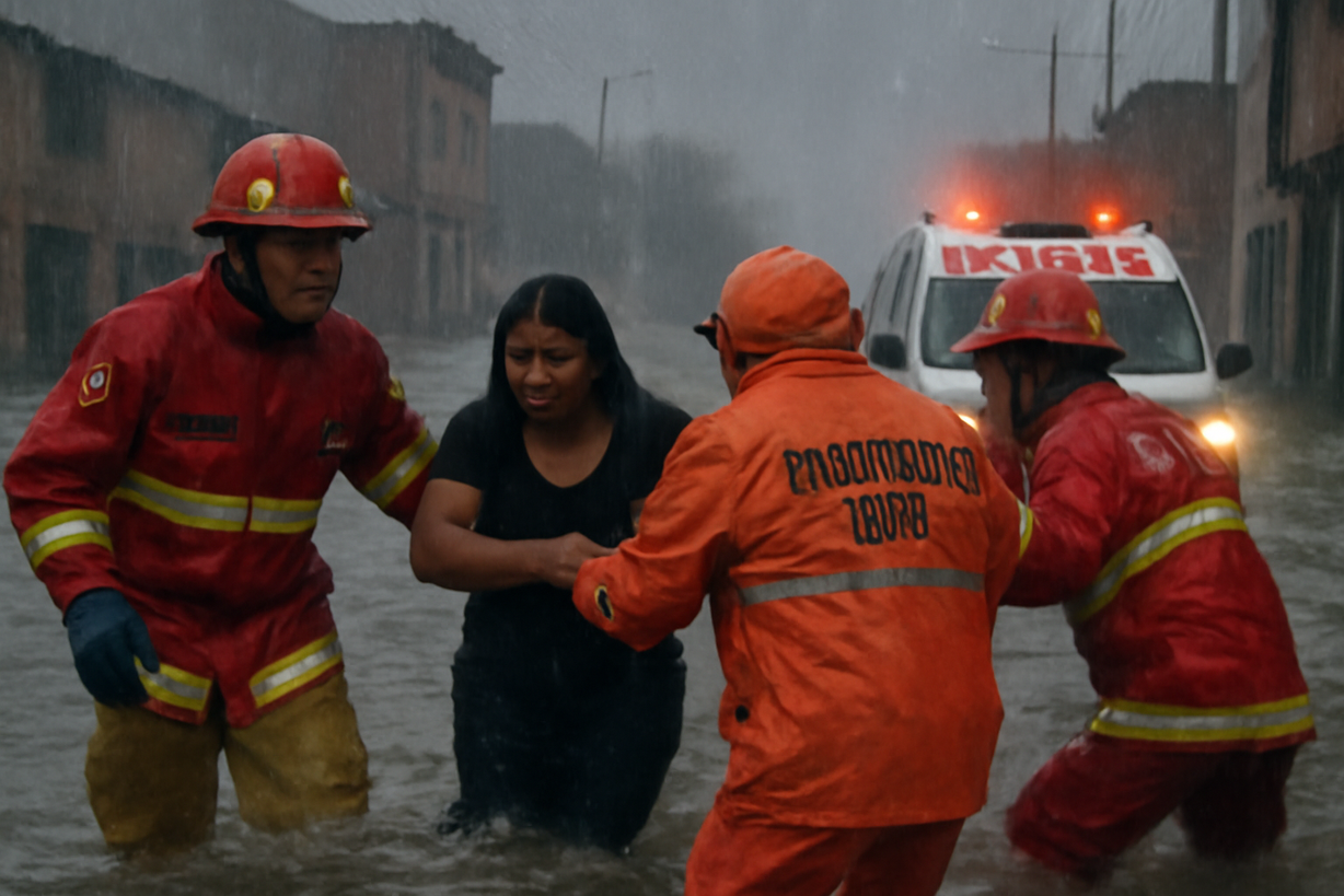 Prórroga del Estado de Emergencia en Perú por Lluvias Intensas