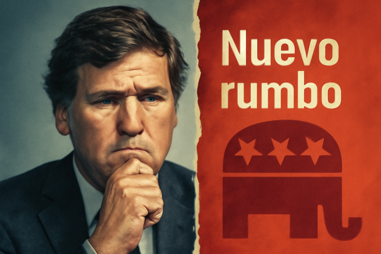 Tucker Carlson rompe con el Partido Republicano: un nuevo rumbo político.