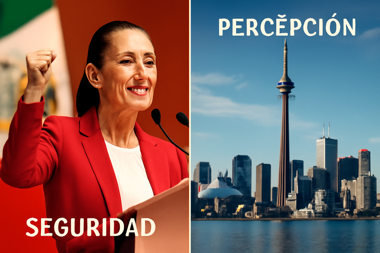 Sheinbaum defiende la seguridad en México ante críticas internacionales