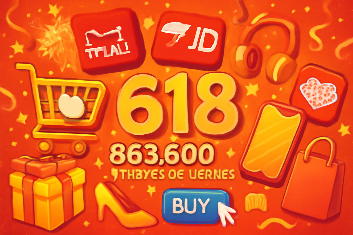 El festival de compras '618' en China: Estancamiento en medio de un consumo cauteloso