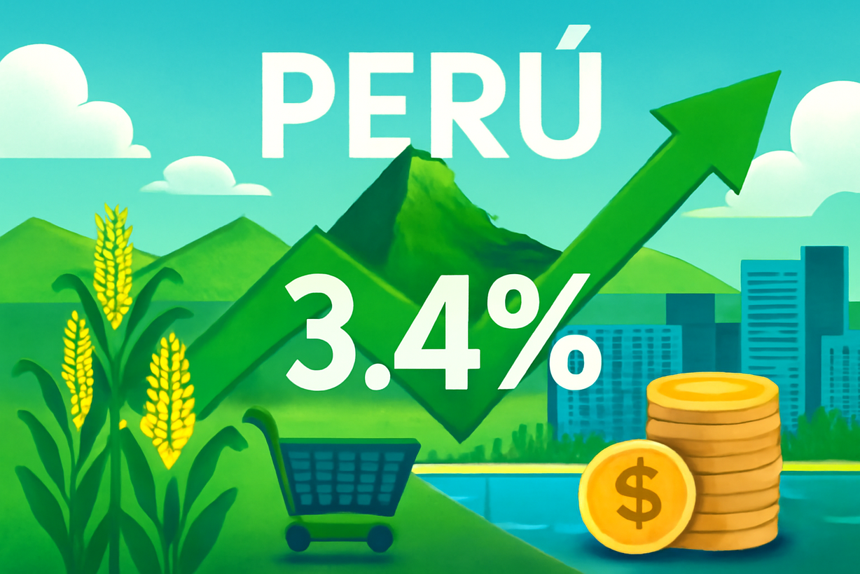 BCR Eleva Proyección de Crecimiento Económico a 3.4% para 2026