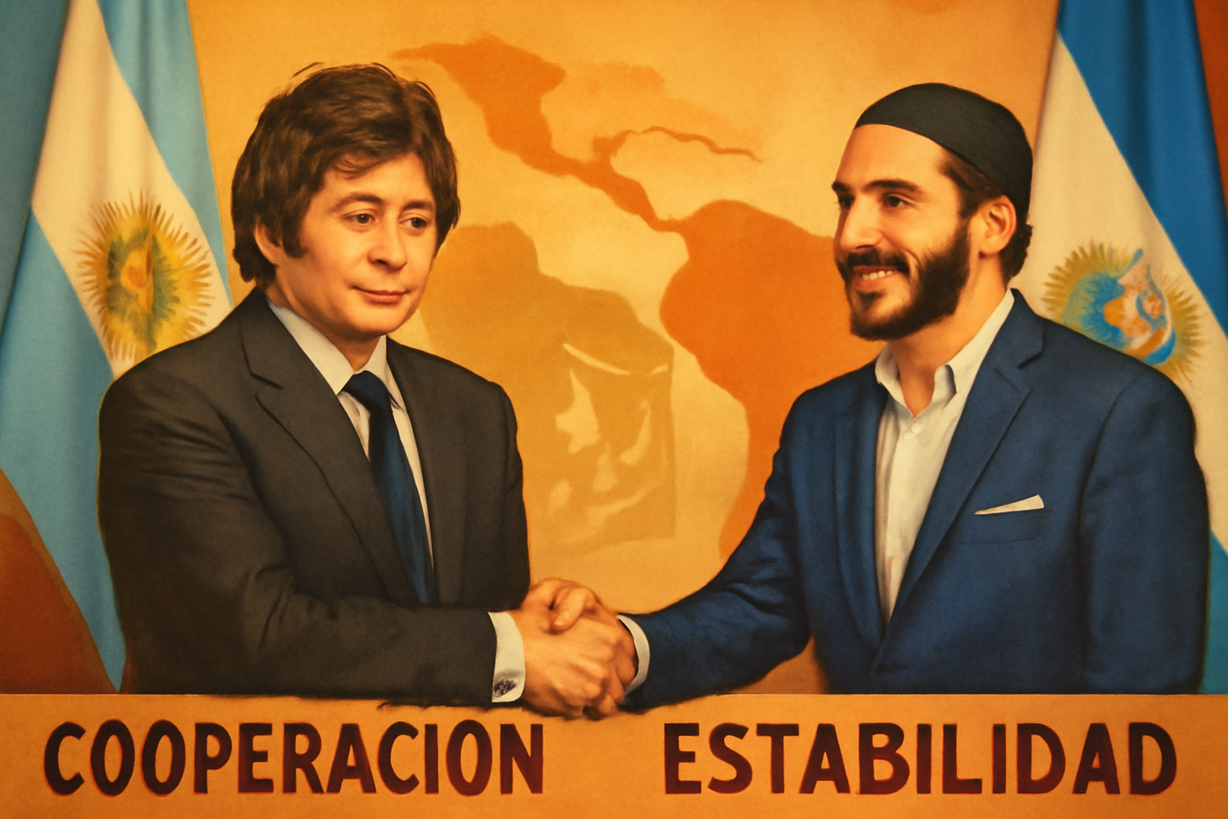 Cooperación Regional: Milei y Bukele Abordan Desafíos Transnacionales en América Latina