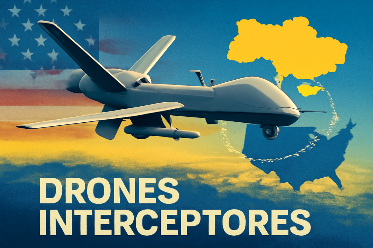 Ucrania Ofrece Intercambio de Drones por Misiles Patriot para Forzar Alto el Fuego